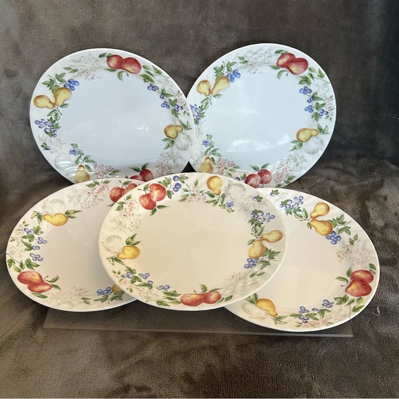 Lot of 5 - Corelle CHUTNEY dinner plates 10.25” - Picture 4 of 5